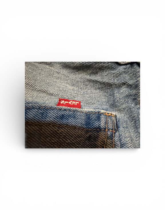 Levi's 501 Button Fly Distressed Jeans - Picture 6 of 10